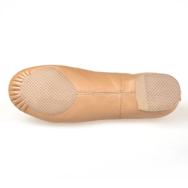 slip on upper elastic leather jazz shoes