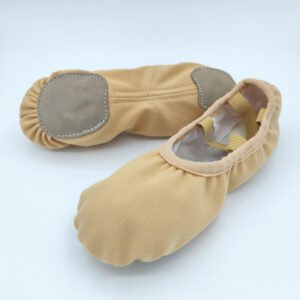 pro elastic canvas ballet slippers